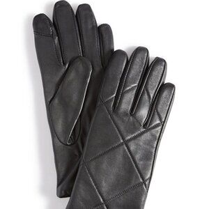 NEW Cole Haan Women's Quilted Leather Gloves - NWT